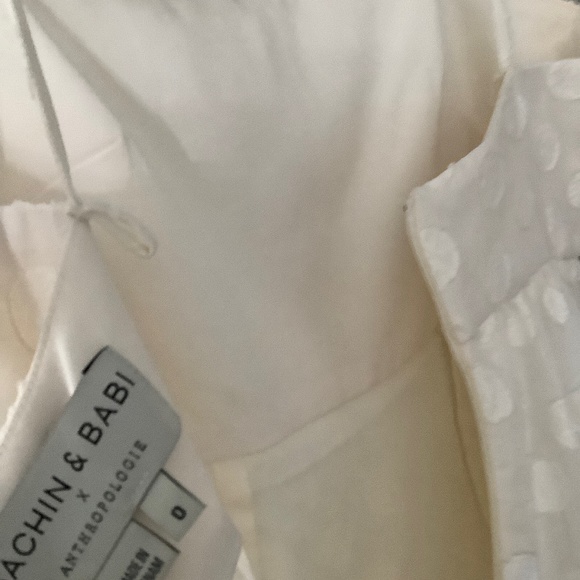 Anthropology white bubble dress - Picture 3 of 8